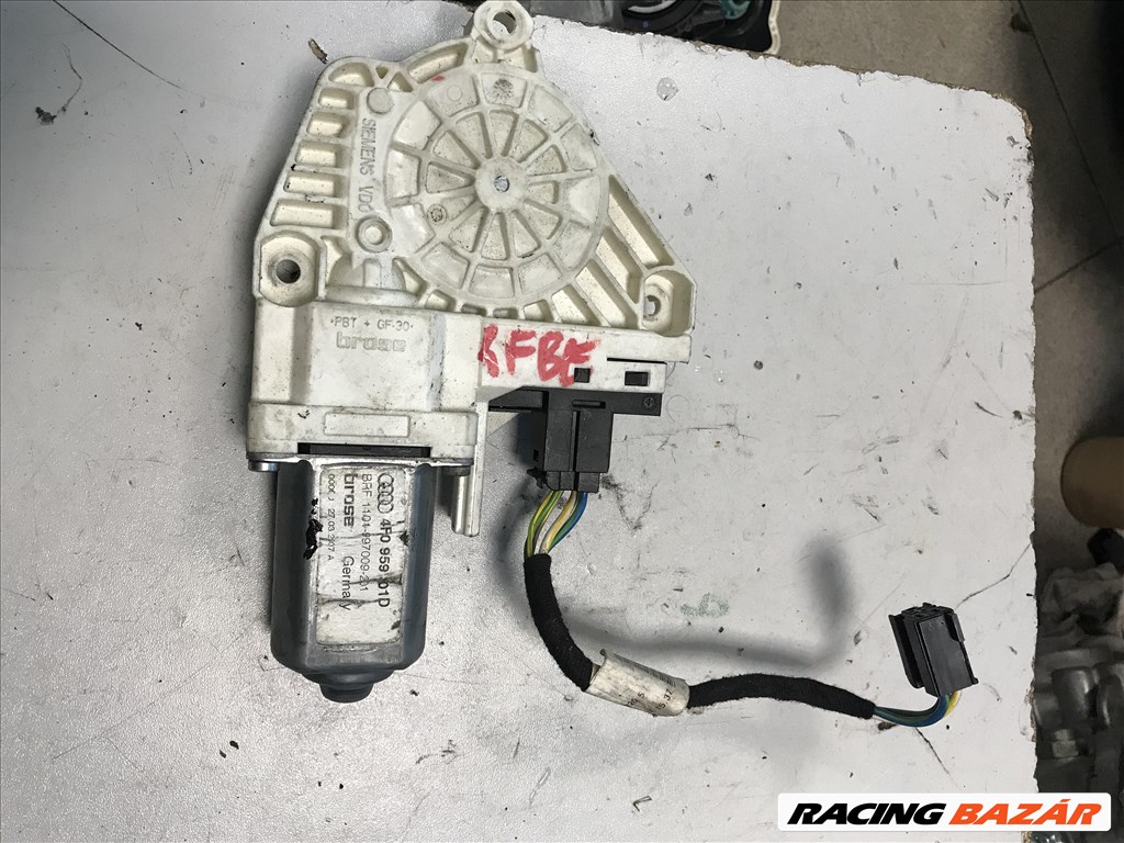 Audi A6 (C6 - 4F) - bal első ablakemelő motor 4f0959801d 1. kép