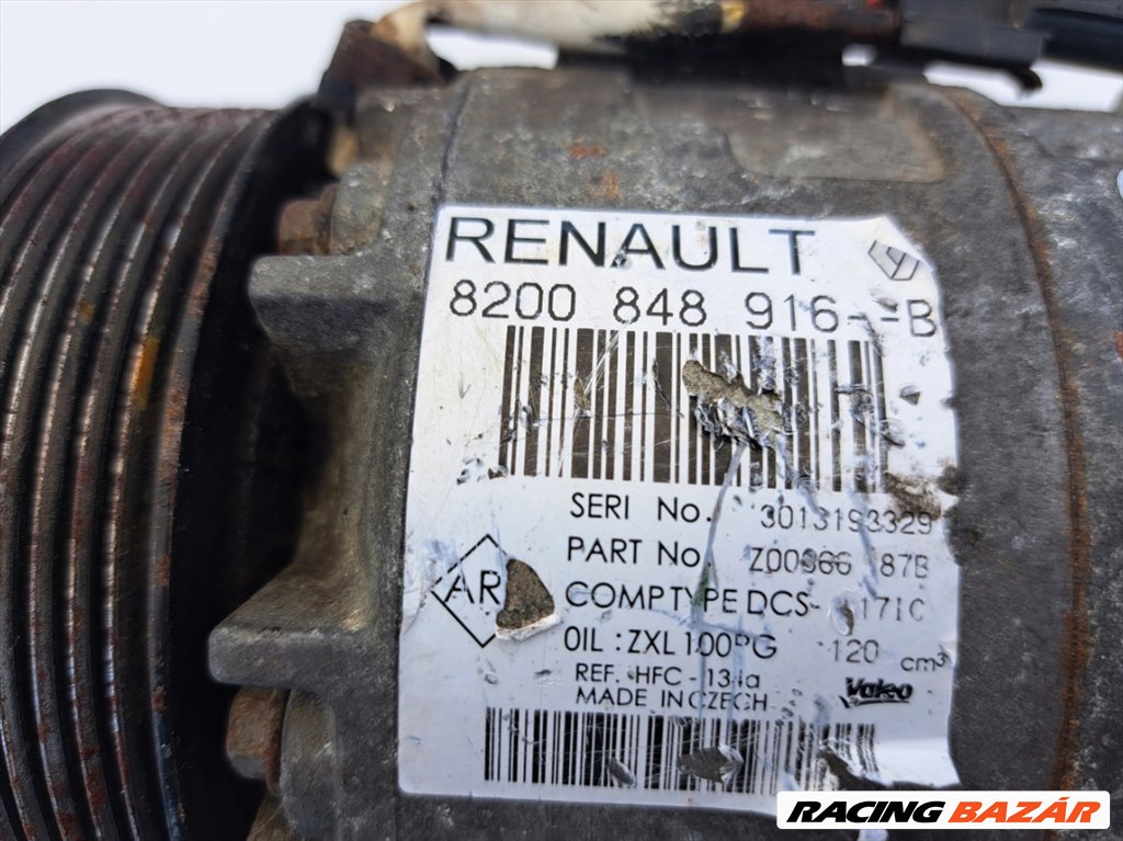 Renault Master III, Renault Trafic III klímakompresszor  8200848916b 3. kép