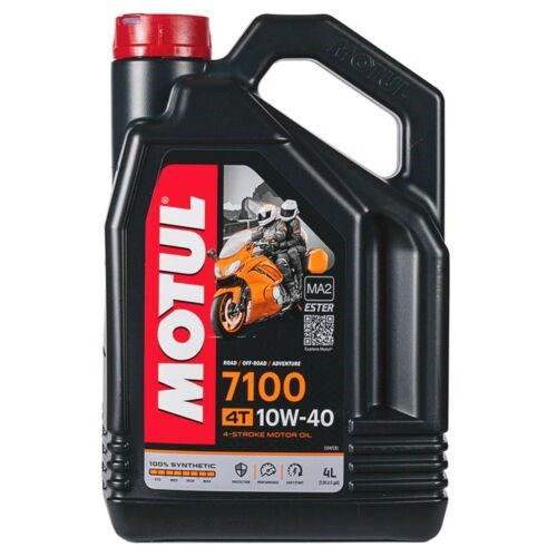 MOTUL 7100 4T 10W-40 4L kiszerelésű 100% szintetikus motorolaj 104092 1. kép