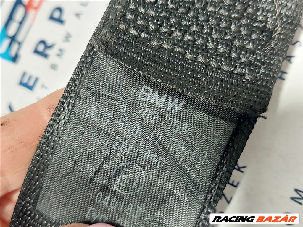 BMW E46 coupe bal első fekete biztonsági öv (148080) 560493701 2. kép