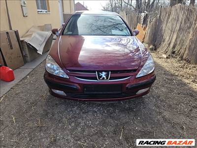 Peugeot 607 2.2 HDi Első lökhárító bordó 