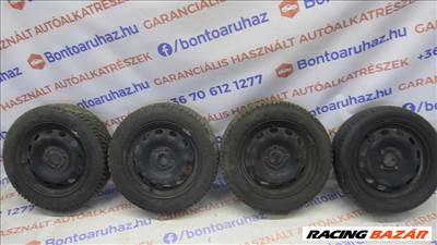 Ford Focus MK1 4x108 as 15 col lemezfelni 3 db újszerű téligumival 