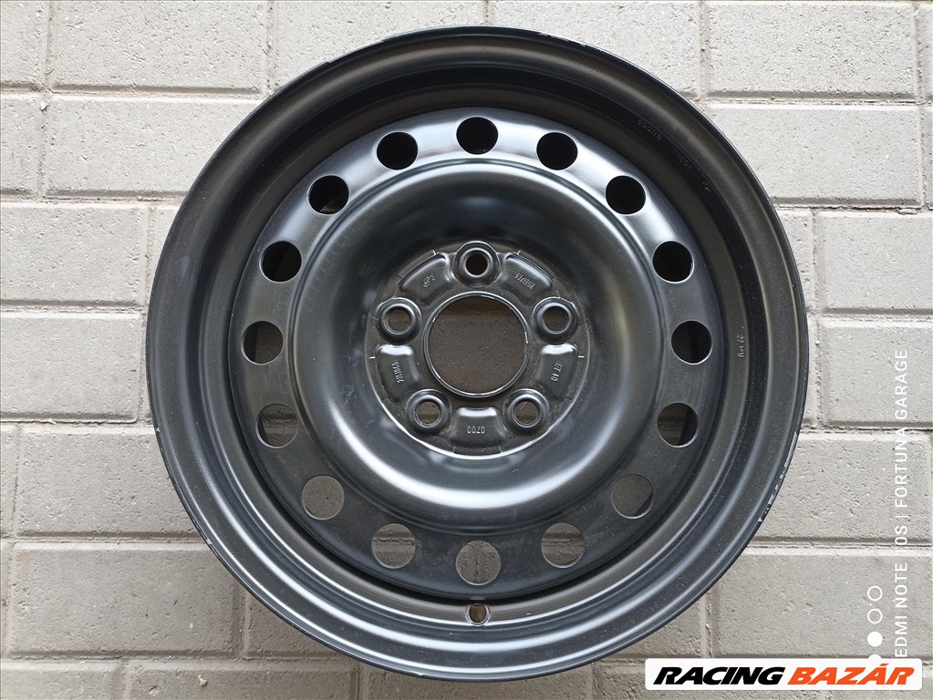 5x114.3 15" Nissan / Renault újszerű lemezfelni garnitúra (R355) 3. kép