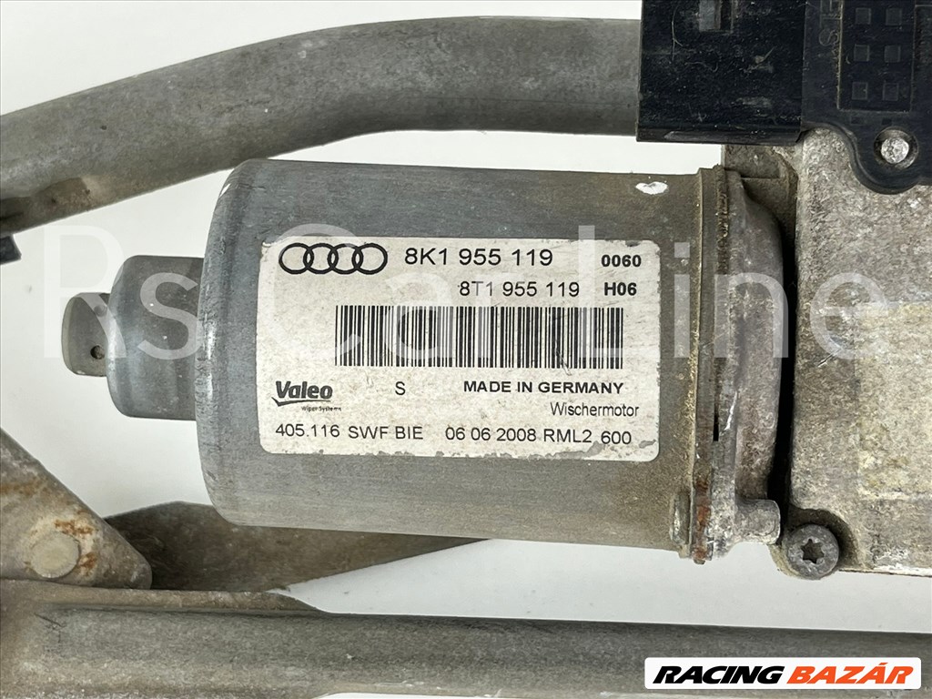 Audi A4 B8 Ablaktörlő motor szerkezettel  8k1955119 2. kép