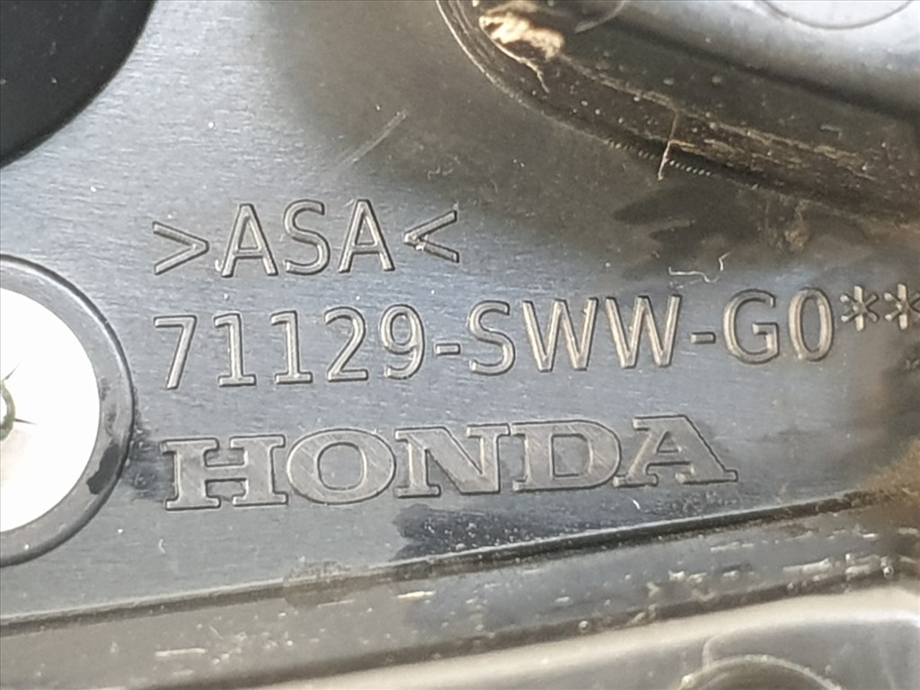 506698 Honda CR -V, 2008, Hűtőrács, Díszrács, Hűtőmaszk, 71128-SWW-G0 20. kép