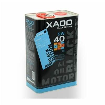 XADO Atomic 5W-40 C3 AMC Luxury Drive Black Edition 4L kiszerelésű szintetikus motorolaj 25274