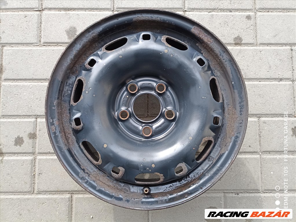 5x100 14" Volkswagen használt lemezfelni garnitúra (R361) 5. kép