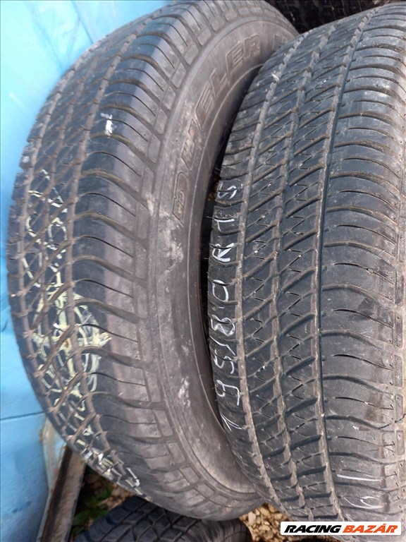  195/8015" újszerű Bridgestone négyévszakos gumi 2db!! kék 1. kép