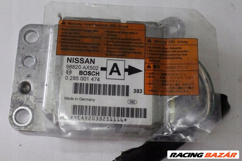 Nissan Micra K12 Légzsák Indító 0285001474 1. kép