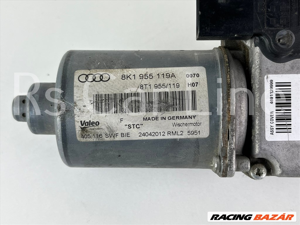 Audi A4 B8 Ablaktörlő motor szerkezettel  8k1955119a 2. kép
