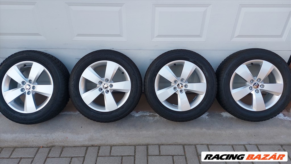 Gyári.új,  Skoda Scala 16”alufelni 5x100 új Téli gumi 6. kép