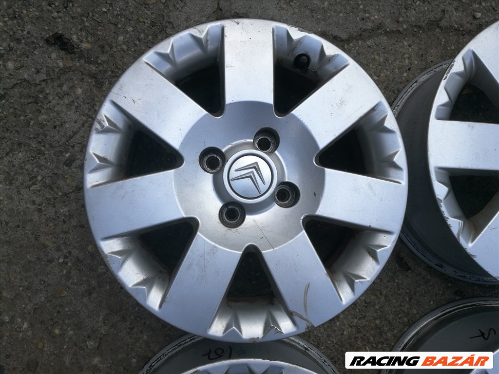  Citroen C3 Pluriel 6J 15" használt (gyári felni) alufelni 2. kép