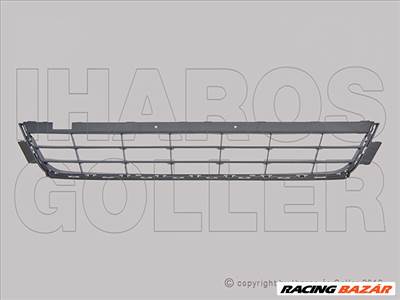 Volkswagen Sharan 2010.06.01- Rács a lökhárítóba fekete, díszléc ly. (15KP)