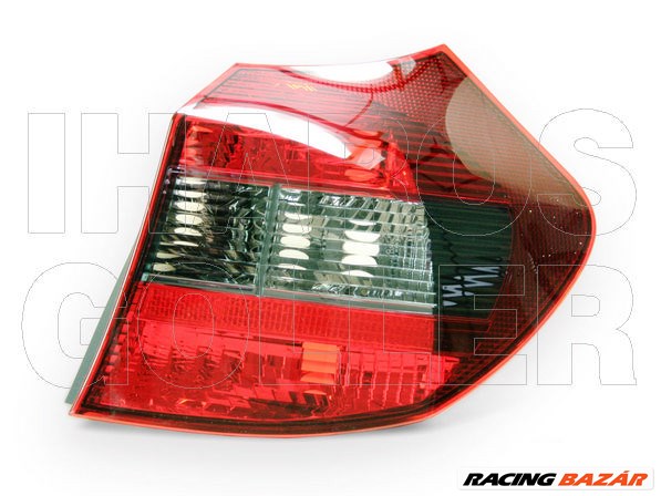 BMW 1 (E87, E81) 2004.01.01-2007.03.31 Hátsó lámpa üres jobb, (füst/piros) (0S67) 1. kép