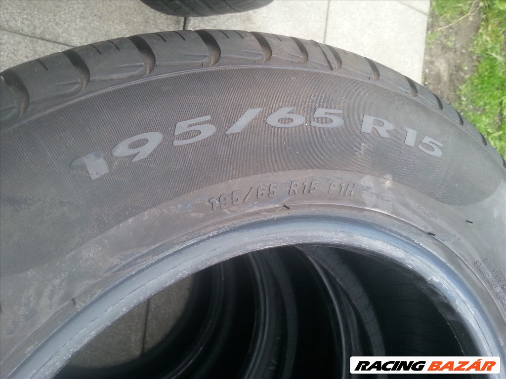  195/65R15 Pirelli Cinturato P6 újszerű nyári gumi  6. kép