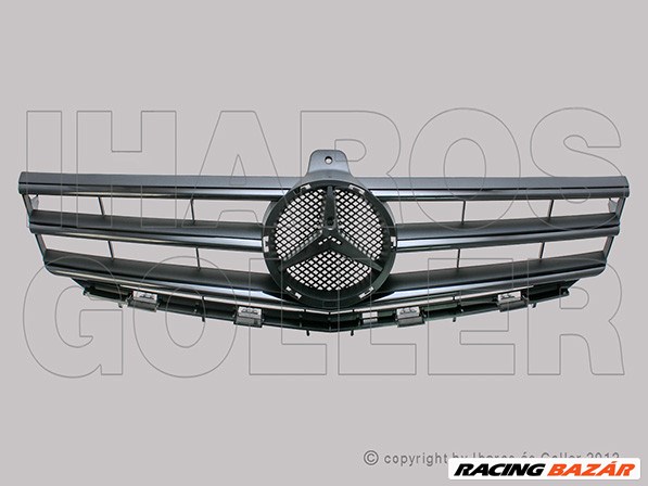 Mercedes A (W169) 2008.06.01-2012.08.31 Hűtődíszrács (Classic) (15T8) 1. kép