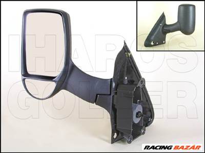 Ford Transit 2000.03.01-2006.03.31 Visszapillantó tükör bal, hosszú karú, elektromos állítás,fűthető(-09) (0EJY)