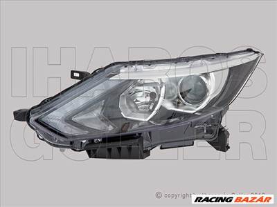 Nissan Qashqai J11 2013.12.01-2017.02.01 Fényszóró H7/H11+LED nap. fény. bal (motorral) TYC (15VF)