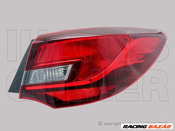 Opel Astra J/2 2012.09.01-2015.05.30 Hátsó lámpa üres jobb külső (4 a.) (19Y2) 1. kép