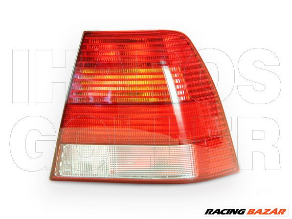 Volkswagen Bora 1998.11.01-2005.12.31 Hátsó lámpa üres jobb piros-fehér (Lim.) (0S5G) 1. kép