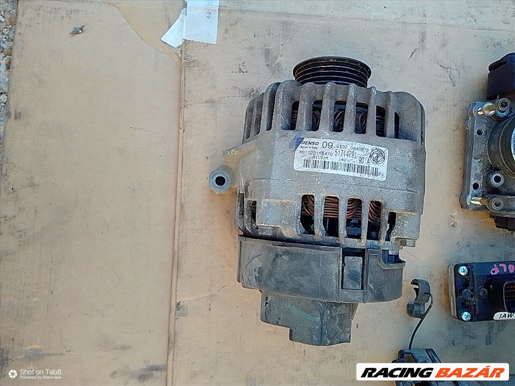 Lancia Ypsilon II 1.2 16V generátor  51714791 1. kép