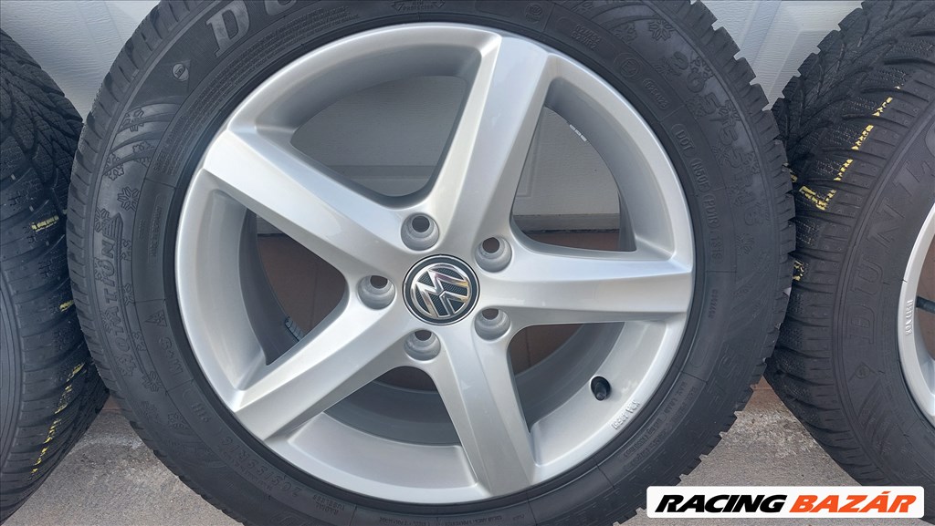 3.Gyári, 16" VW Golf VII.  /Aspen/ alufelni Téli gumikkal 2. kép