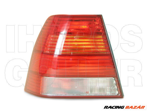 Volkswagen Bora 1998.11.01-2005.12.31 Hátsó lámpa üres bal piros-fehér (Lim.) (0S5H) 1. kép