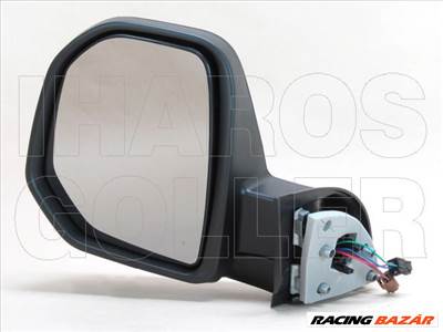 Citroen Berlingo B9 2008.04.01-2012.03.31 Visszapillantó tükör bal, elektromos állítás, fűthető, domború (0TGA)