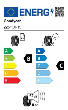 Goodyear Eagle F1 Asymmetric 3 XL FP ROF * 225/40 R19 93Y nyári gumi 2. kép