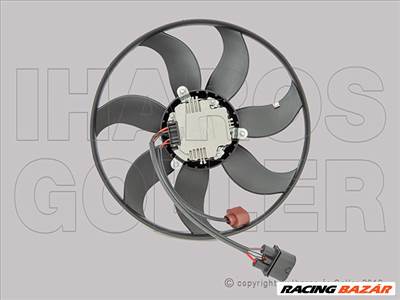 Audi A1 (8X) 2010.01.01-2014.12.01 Ventilátor motor lapáttal, Siemens típ. (360 mm) (09ZN)