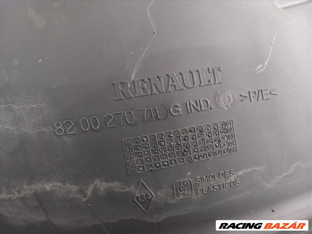 Renault MASTER Opel MOVANO 03- Első műanyag sárfogó dob dobbetét 9229 8200270711 6. kép