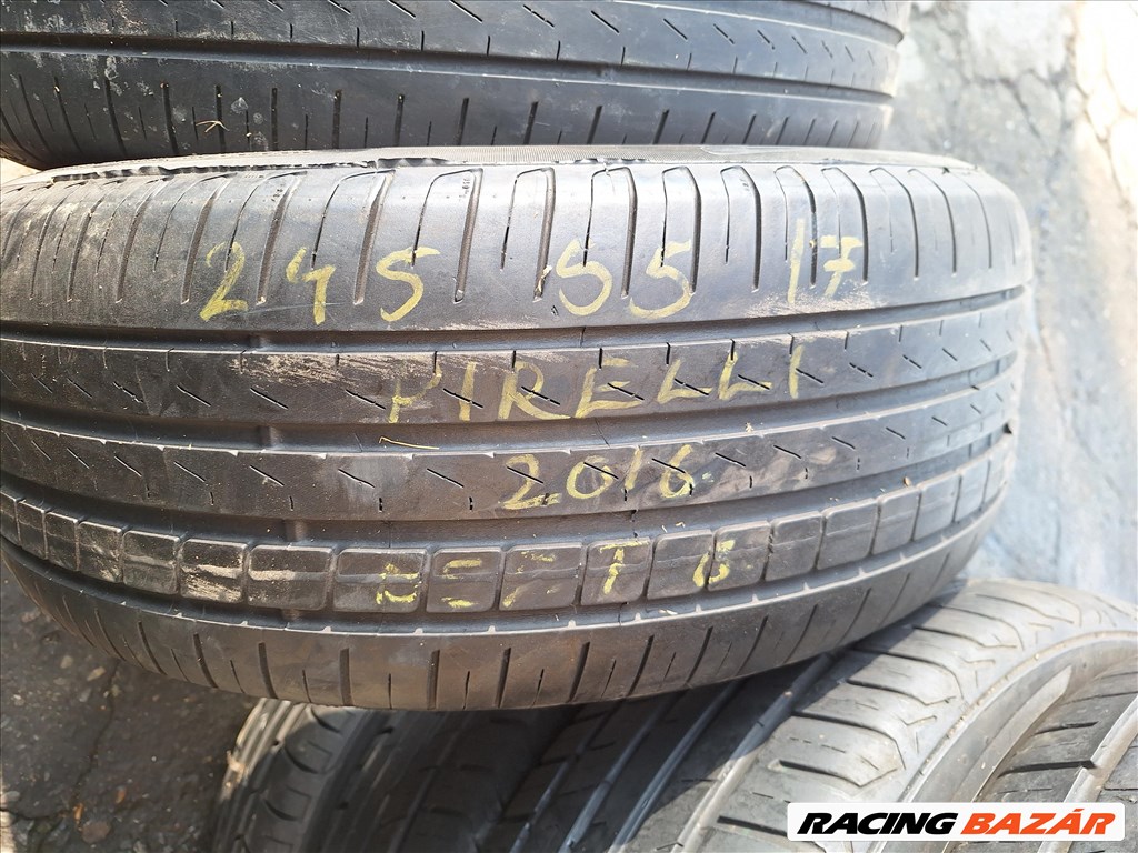  245/55/17"  def.tűrő Pirelli nyári gumi  1. kép