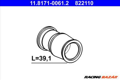 ATE 11.8171-0061.2 - vezetőpersely, féknyereg