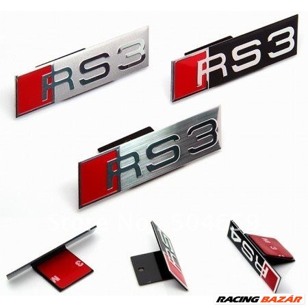 AUDI RS3  GRILL EMBLÉMA LOGÓ 1. kép