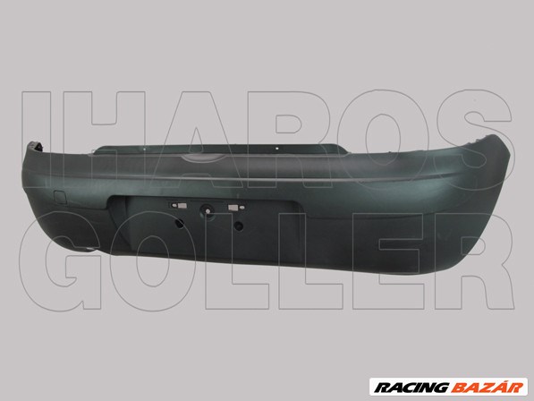 Daewoo Matiz M100 1998.09.01-2000.12.31 Hátsó lökhárító fekete (0WR1) 1. kép
