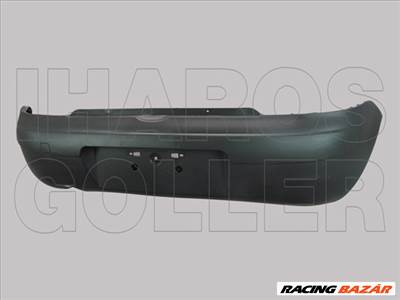 Daewoo Matiz M100 1998.09.01-2000.12.31 Hátsó lökhárító fekete (0WR1)