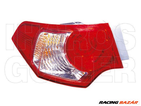 Honda Accord 2008.07.01-2015.06.01 Hátsó lámpa üres bal külső 10-ig (4 ajtós) DEPO (0TDJ) 1. kép