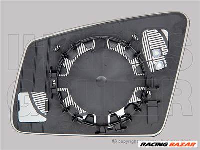 Mercedes A (W176) 2012.09.01- Tükörlap cserélhető jobb króm, aszf., fűthető (09LI)