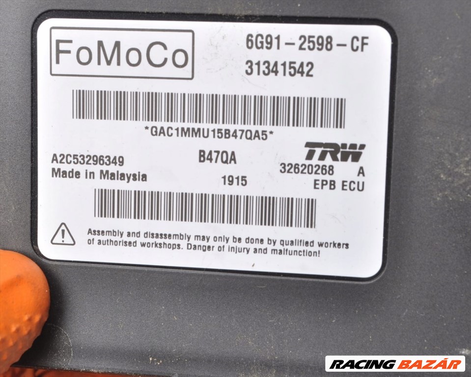 Volvo XC70 elektromos kézifék modul 31341542 2. kép