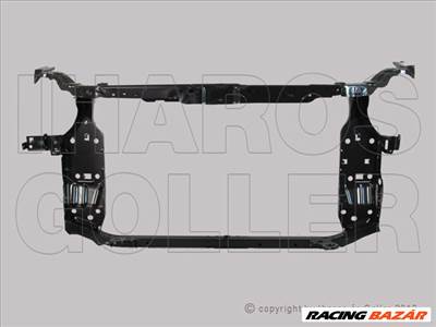 Nissan Qashqai J10 2010.05.01-2013.11.30 Homlokfal kpl., acél (1.5dCi 1.6/2.0b) (05M7)