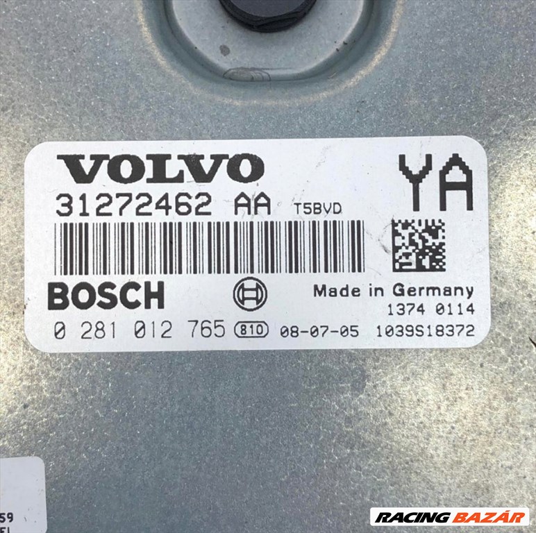 Volvo V70, Volvo XC70 2.4 D5 motorvezérlő elektronika 31272462aa 3. kép