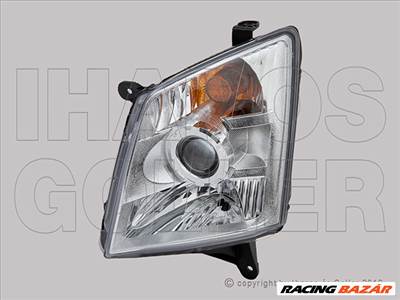 Isuzu D-Max 2002.01.01-2012.06.01 fényszóró H7/HB3 bal (motoros állítás, motor nélkül) 06.11- DEPO (1NIV)