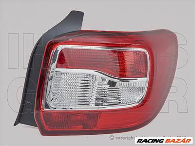 Dacia Logan 2012.10.01-2017.08.01 Hátsó lámpa üres jobb DEPO (1D6K)