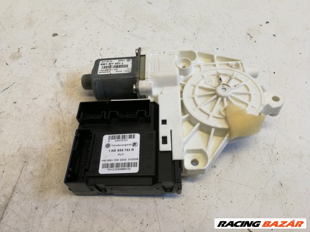 Volkswagen Golf plus bal elsõ ablakemelõ motor 5M1837401L 2. kép