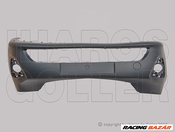 Opel Vivaro 2014.06.01-2019.07.31 Első lökhárító fekete (16E1) 1. kép