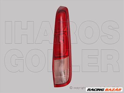 Nissan X-TRAIL (T30) 2001.06.01-2007.02.28 Hátsó lámpa kpl. jobb 03.09-től (rózsaszin) (10AH)