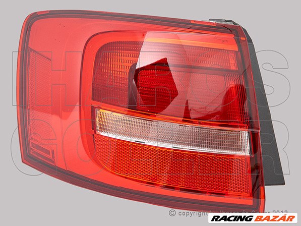 Volkswagen Jetta 2014.09.01- Hátsó lámpa üres bal piros (1CZE) 1. kép
