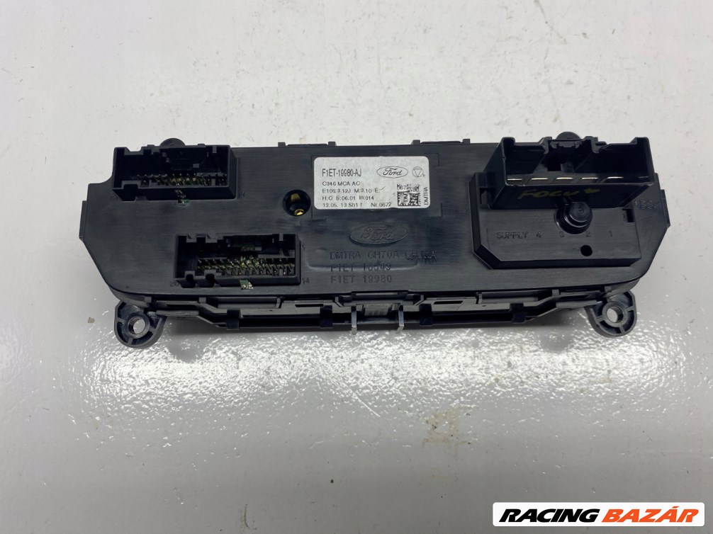 Ford Focus Mk3 fűtés klíma panel f1et19980aj 4. kép