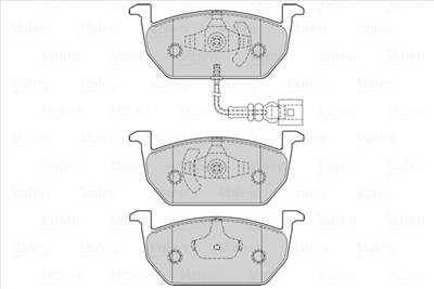 VALEO 302222 - fékbetétkészlet, tárcsafék AUDI SEAT SKODA VW