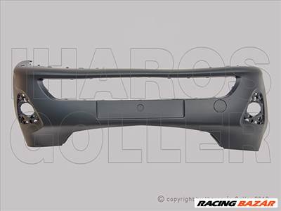 Opel Vivaro 2014.06.01-2019.07.31 Első lökhárító fekete (16E1)